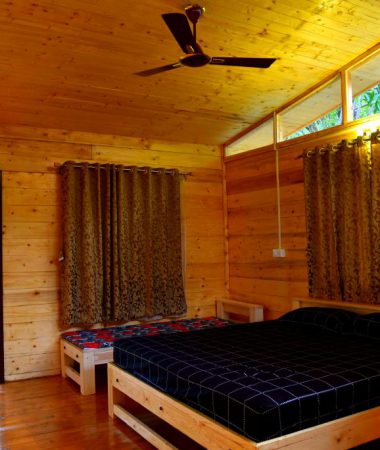 Wooden House Bedroom